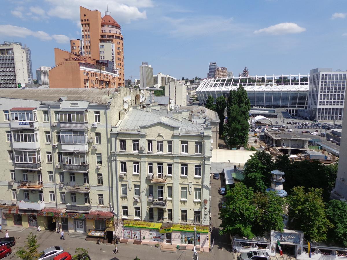 Studio Apartment Center Olimpiyska- 54 Velyka Vasylkivska Street Kyiv Exterior photo